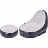 Inflatable Armchair with Footrest, Garden Beach Lounger