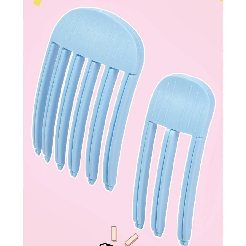 1/2Pcs Simple Fluffy Hair Roots Clips No Heat High Vertex Hair Curler Styling Fluffiness Women Men Volume Wind Sculpting Comb