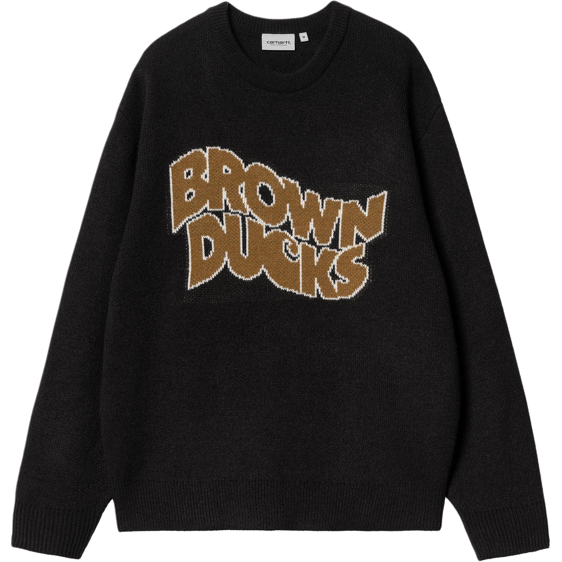 Carhartt WIP Brown Ducks Sweater Round