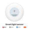 Tuya Zigbee Розумний датчик світла Датчик яскравості Керування через додаток Датчик яскравості Детектор яскравості освітлення