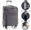 Large Capacity Oxford Cloth Trolley: 20-30 inch Suitcase with Universal Wheels and Password Lock for Men and Women, Ideal for Business Travel.