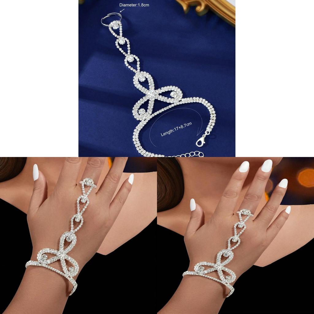 Style Silver Tone Jewelry Bracelet With Irregular Shapes For Women Gift
