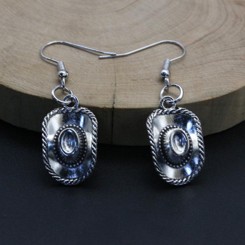 

1 пара серег-подвесок в стиле ретро, бохо, вестерн, ковбойской тематики для повседневных вечеринок