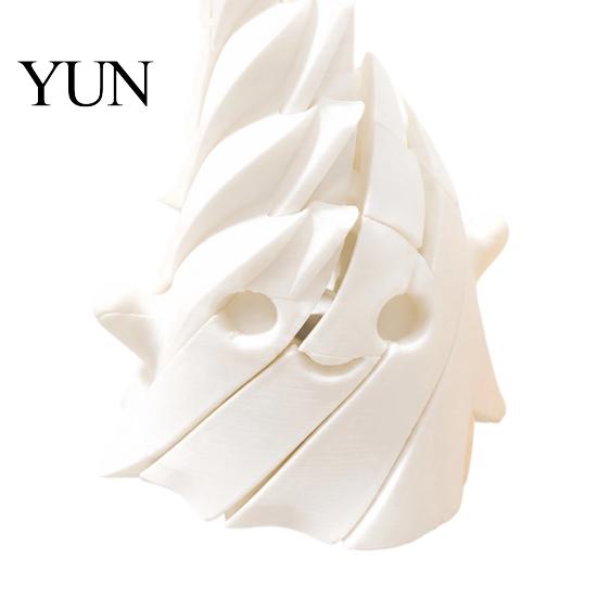 3D Printed Articulated Toys Ghost Fidget Toy, Flexible Slippery Sensory Toy for Kids Adults, Novelty Gift Friends Stress Relief Figurine Halloween