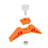 Handheld Curved Surface Polishing Tool Portable Manual Polisher For Ceramic Wooden Crafts With Ergonomic PP Handle