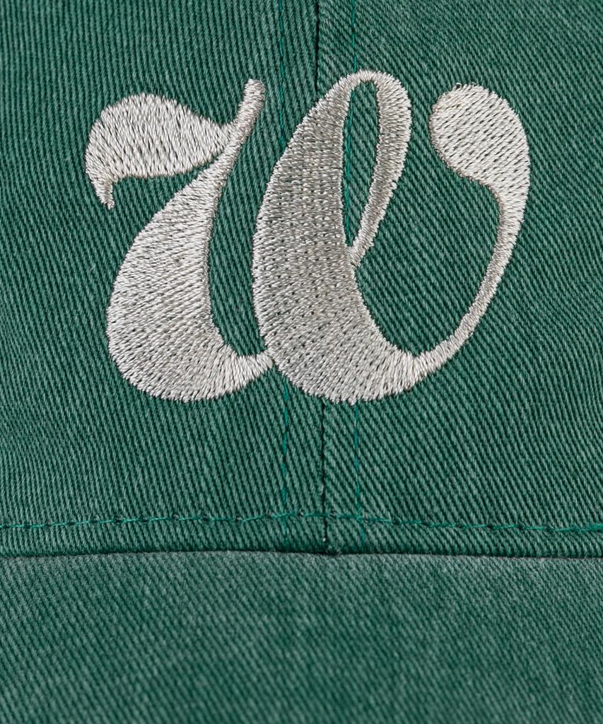 Wig W Script Pigment Ball Cap - Green