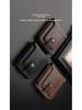 Men's Retro Simple Multi-Card Slot Polyester Zipper Wallet