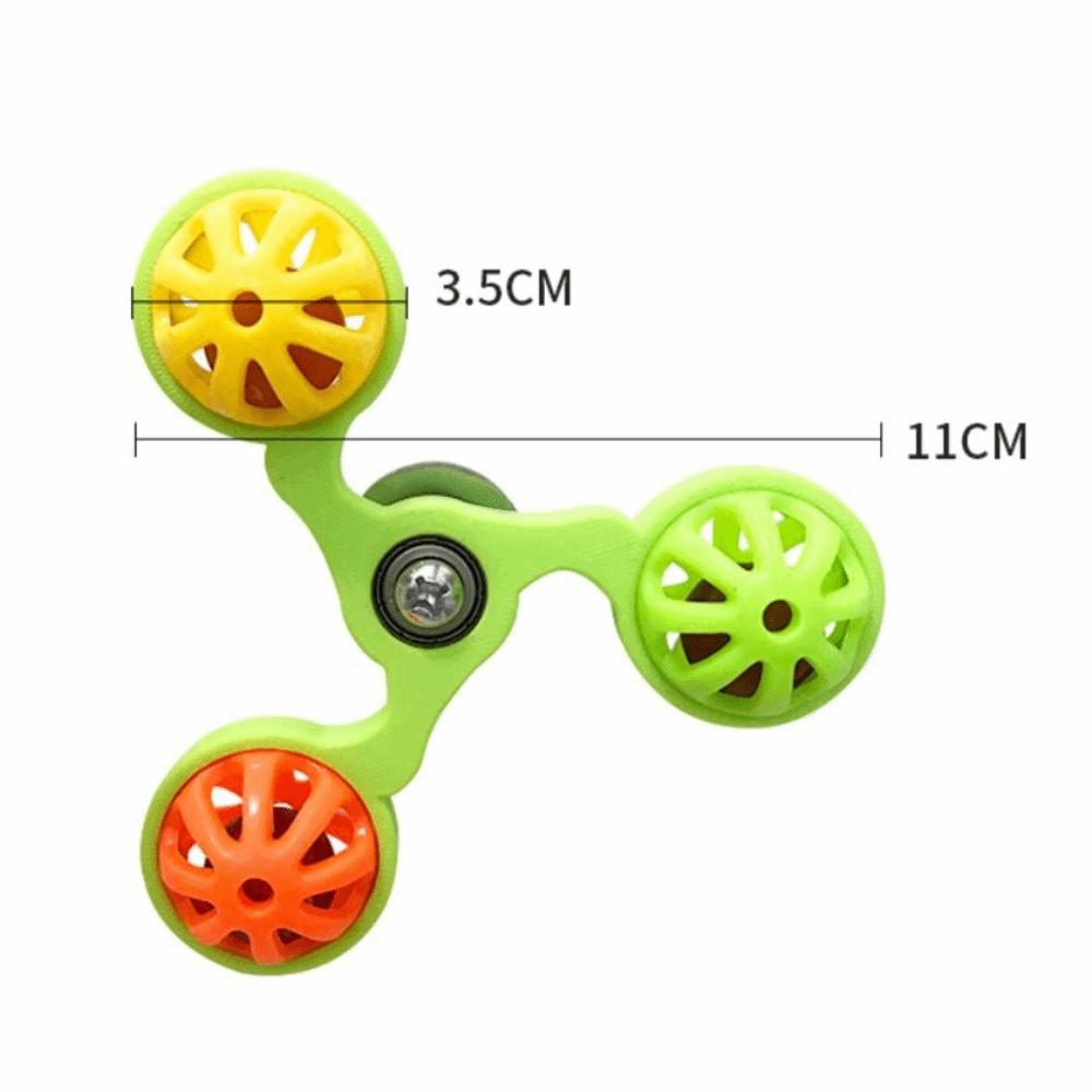 Bite-Resistant Interactive Parrot Chewing Mental Stimulation Rotating Spinner Wheel Entertainment Play Rotating Windmill