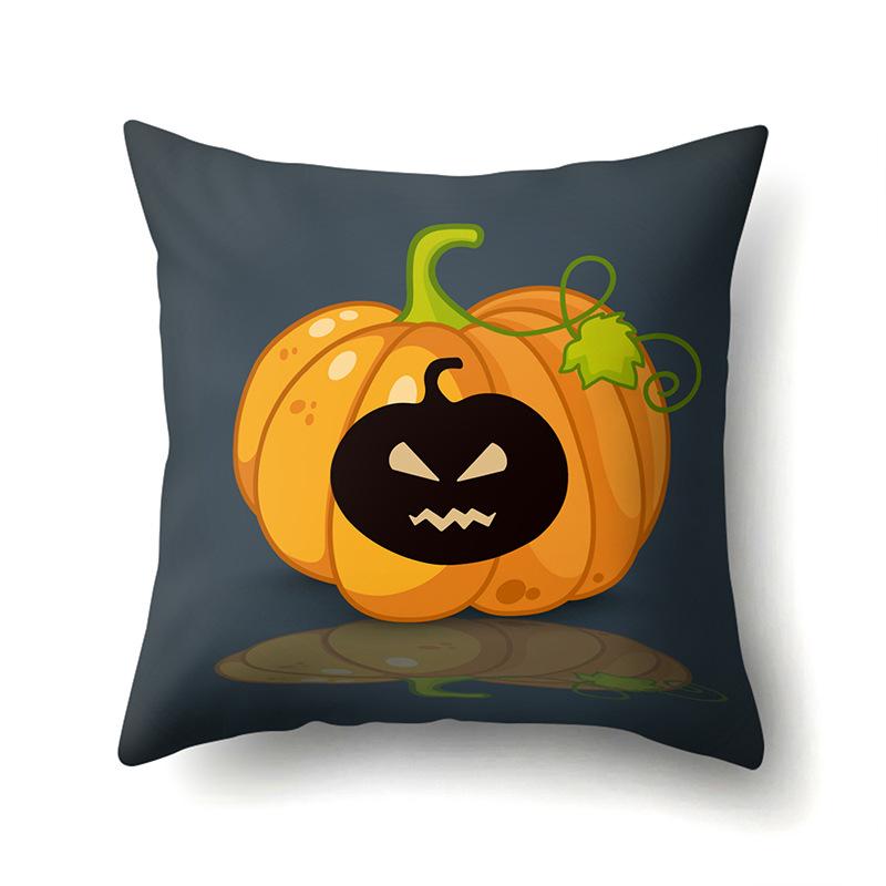 

Хэллоуин Полиэстеровая наволочка Подушка для поясницы автомобиля Тыква Чехол для подушки дивана Офисная и домашняя наволочка Pillow core not included