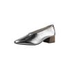 Fashion 2025 New Classic Concise Women Pumps Thick Heels Genuine Leather Office Lady Working Mature Basic Shoes Woman Spring Autumn