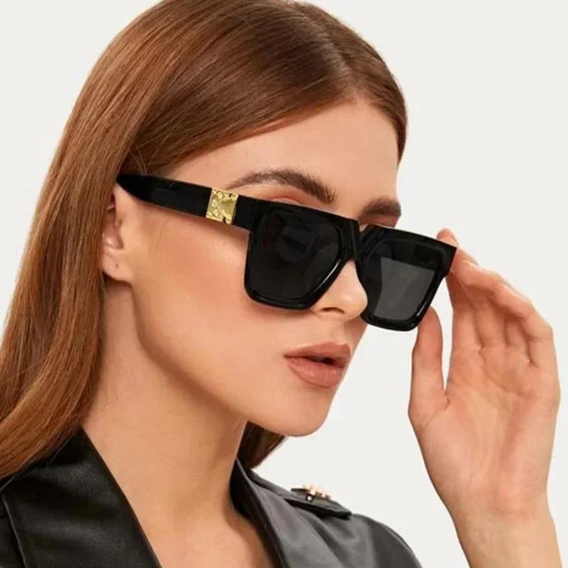 Square Retro Sunglasses Women Men Brand Designer Vintage Sun Glasses Female Male Fashion Mirror Outdoors Shades