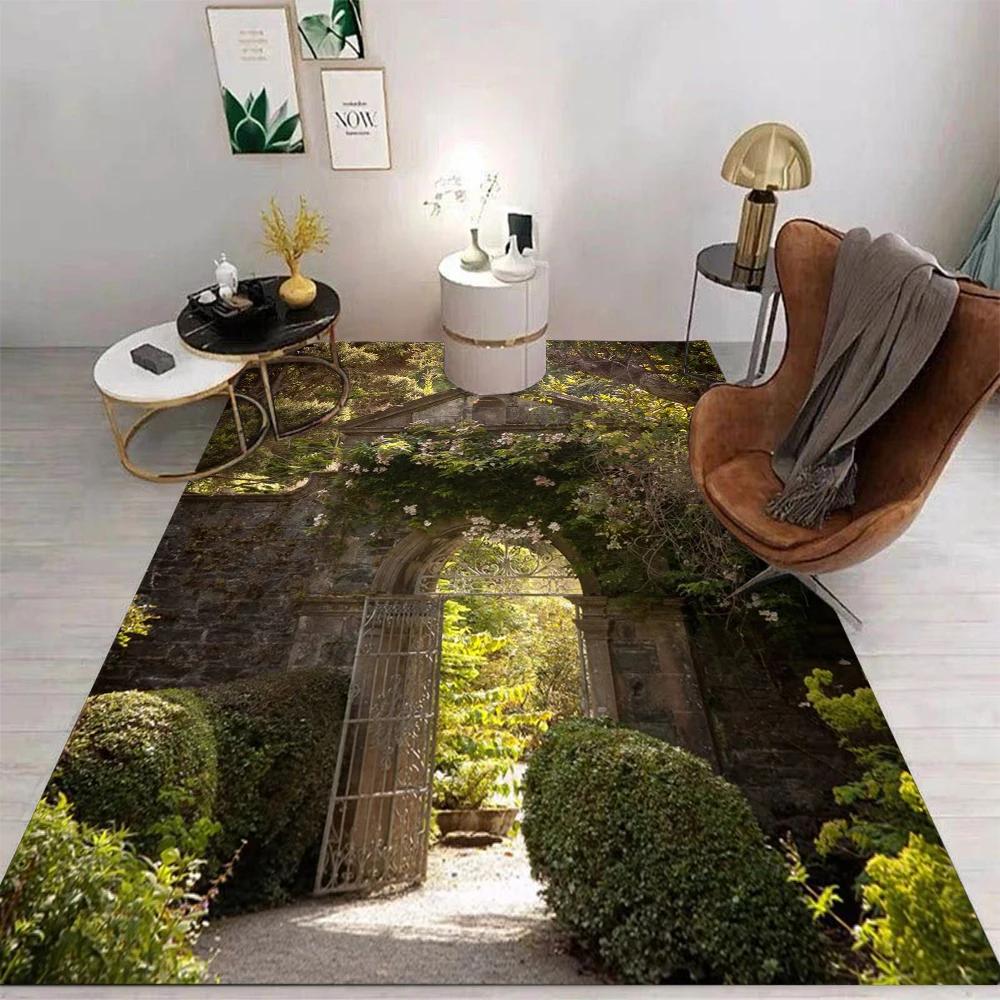 Anime Carpet Cartoon Living Room Bedroom Kitchen Sofa Table Balcony Rug Non-slip Washable Mat Exquisite Home Ornaments