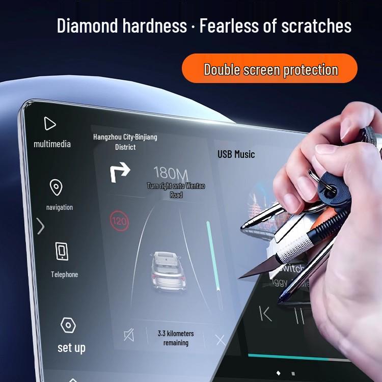 Screen Protector for BYD Dolphin 25" Center Console Navigation Display