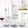 Metal Candle Holders Luxury Candlestick Fashion Wedding Candle Stand Exquisite Candelabra Table Home Decorations