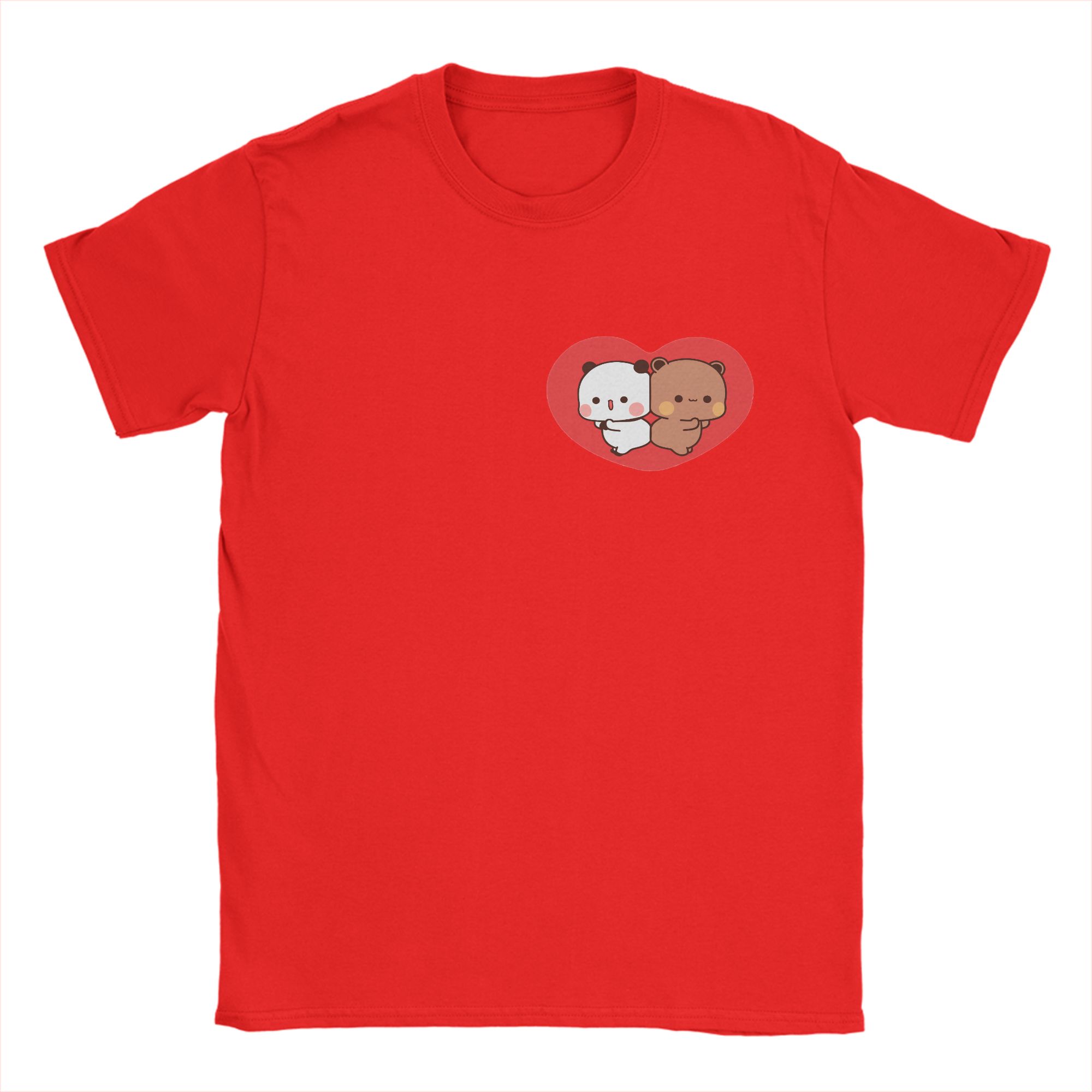 

Harajuku TShirt Summer Kawaii Bubu Dudu Couple Pandas Hip Hop T Shirts Cotton Tee Shirt Unisex Aesthetic Loose Short Sleeve Tops S