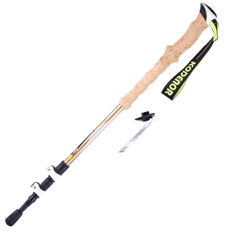 Складной треккинговый шест Reflec из алюминиевого сплава, 3-секционный