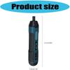 Electric Screwdriver 4 Torques Settings Magnetic Head Design Battery Powered Tool Cordless Screwdriver