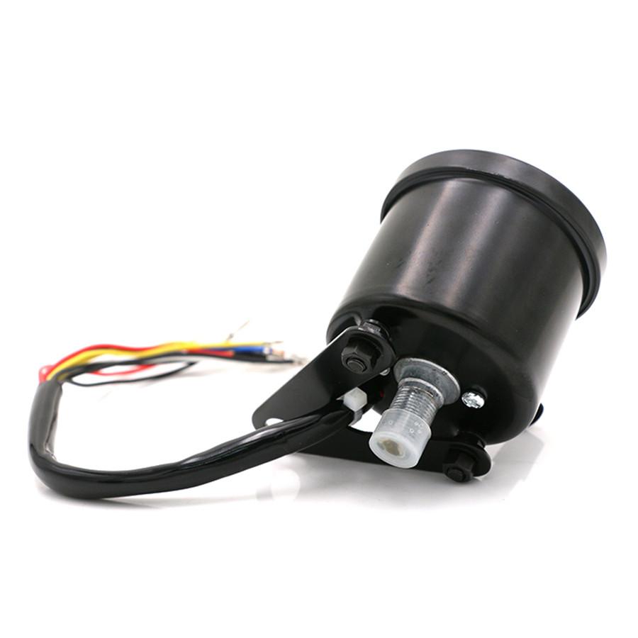 Dual Odometer Speedometer Gauge for Motorcycle