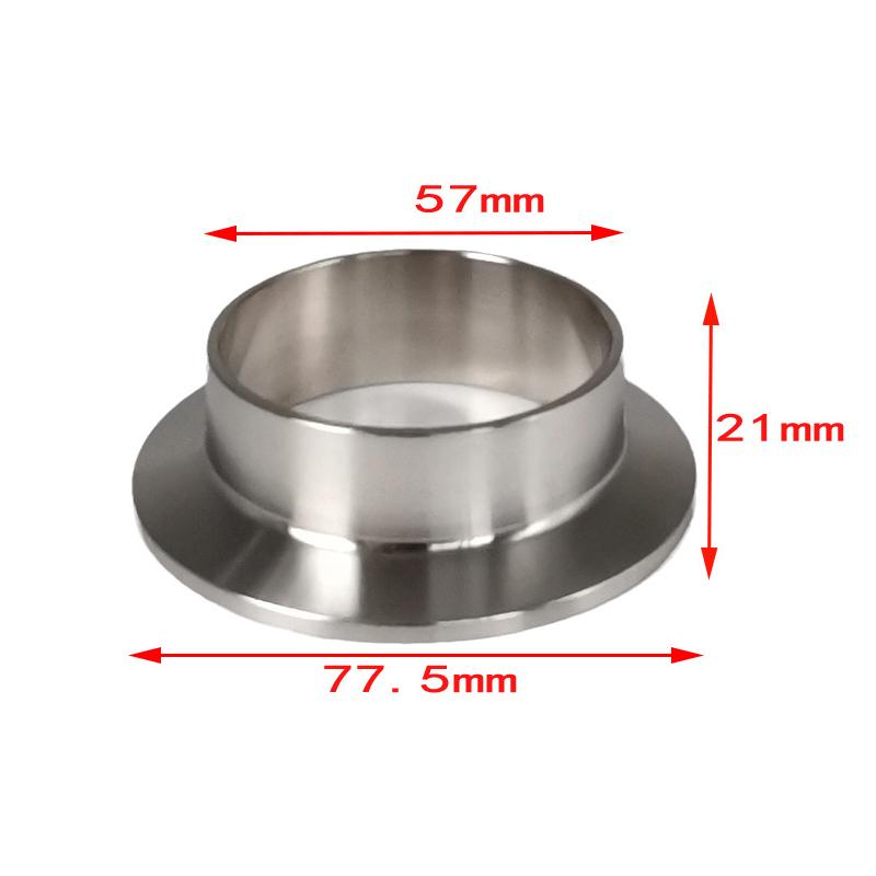 Welding Pipe Sanitary Fitting Weld Clamp Ferrule Fits Clamp Stainless Steel 304