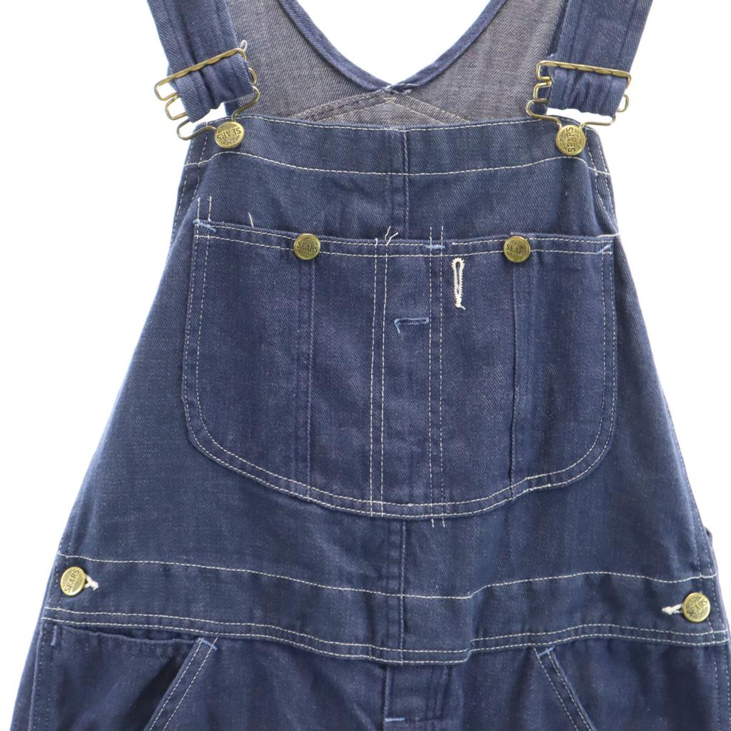 Sears 70'ler 80'ler vintage kot Tulum Lacivert Boyacı Erkek Kullanılmış