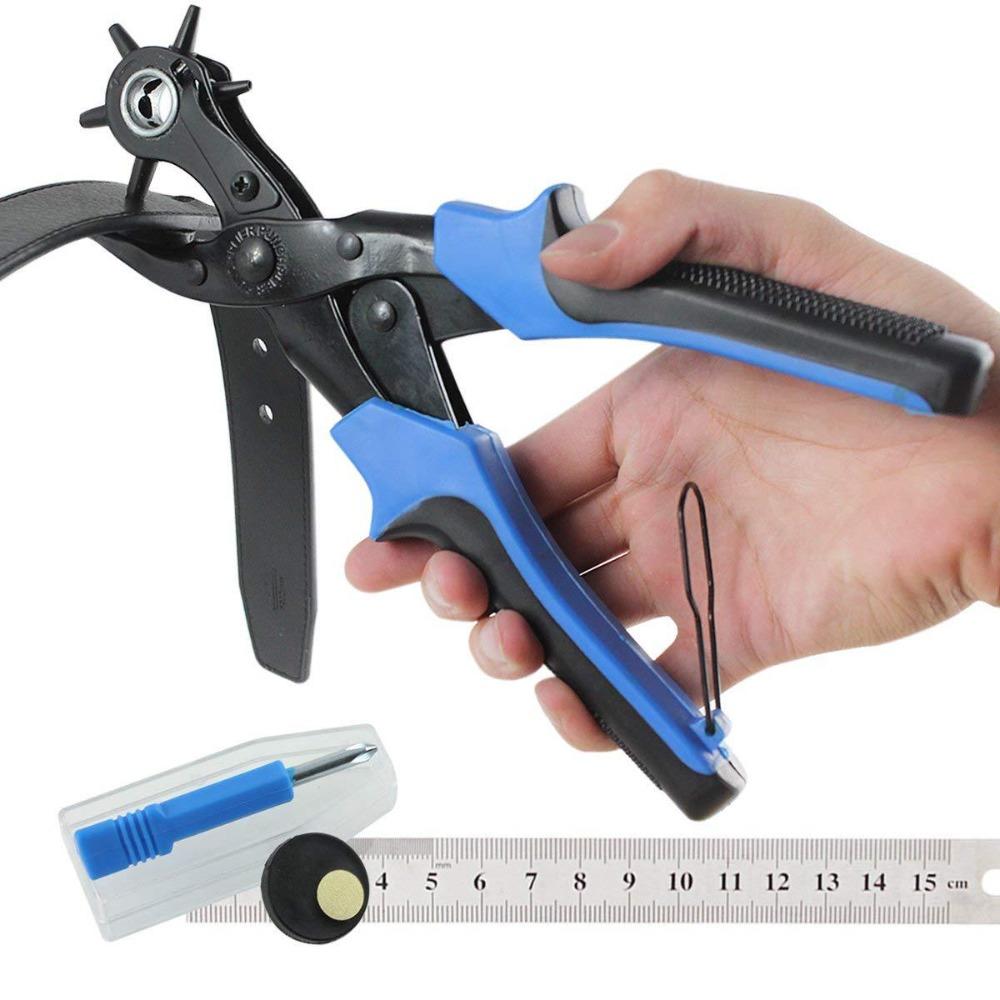 Belt Punch Pliers Leather Punching Tool Manual Belt Hole Puncher