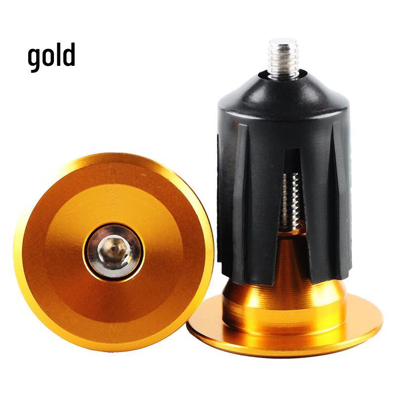 Lishi Aluminum Alloy Road Bike Handlebar End Plugs