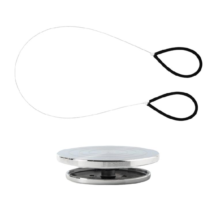 

Professional Ceramic Wheel Aluminum Pottery Turntable Sculpting Wheel for Ceramics Pottery Model Making Cake Decorating 11cm