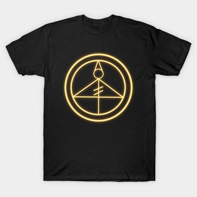 

Men Black Print T-shirt Light Glyph No-Cut Transfer Paper Print Cotton Tshirt XL чорний