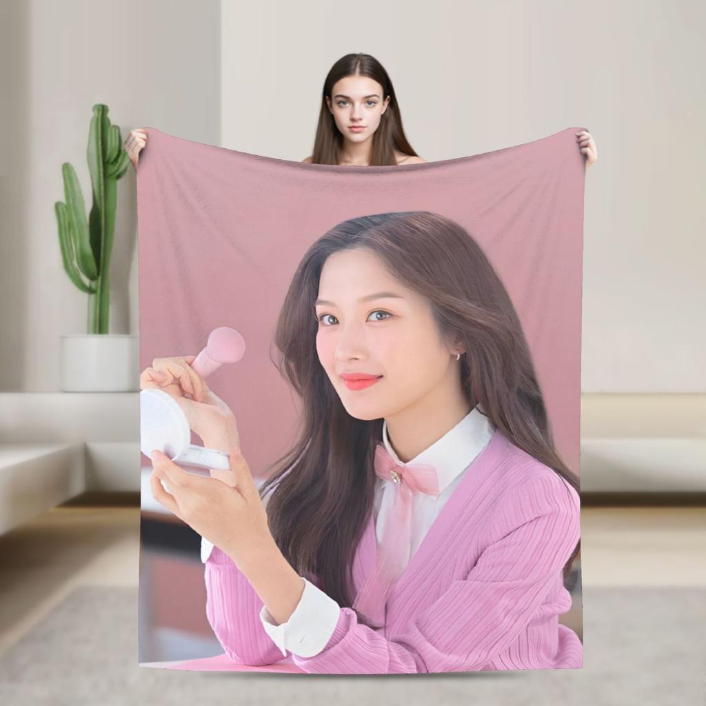 True Beauty Series Hwang in Youp Cha EunWoo Blankets Fleece  Super Soft Throw Blankets for Bedroom Sofa Bed Rug