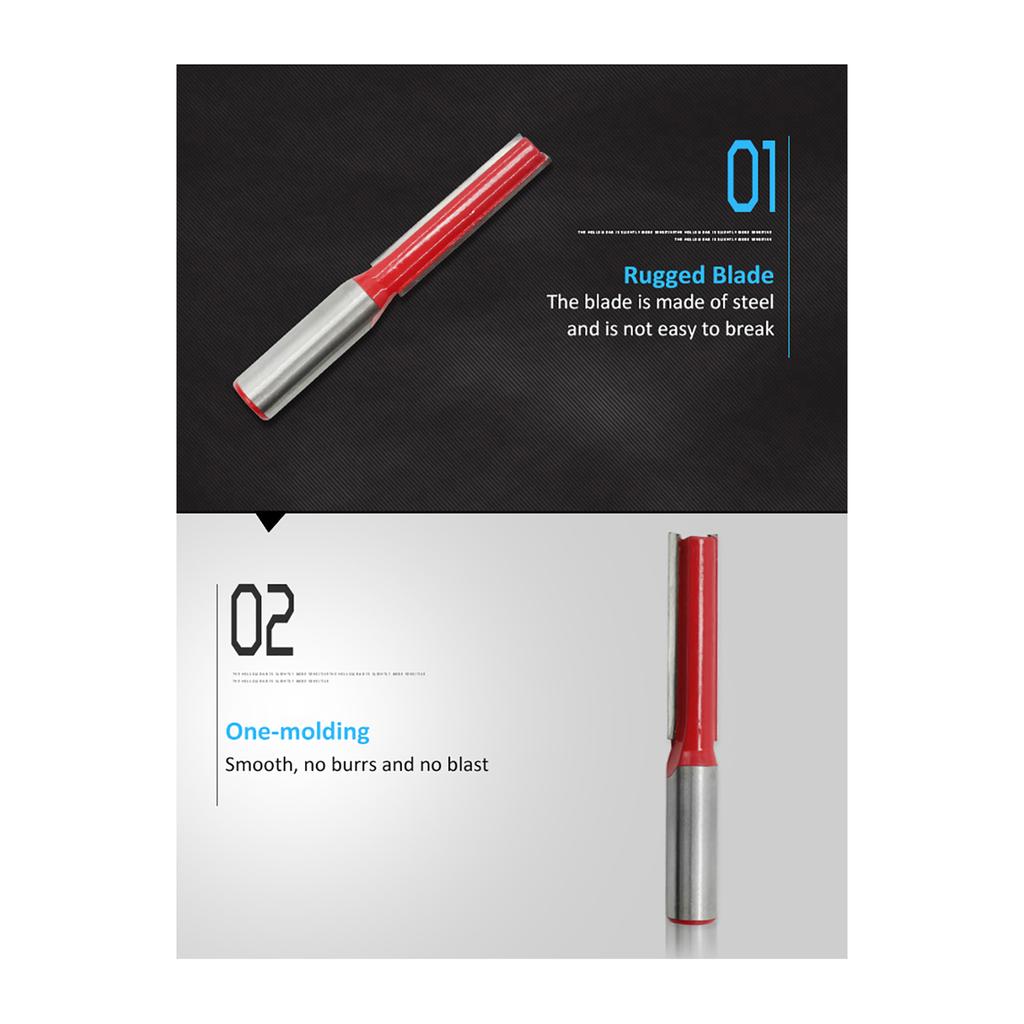 1 PCS 1 2   Shank Flush Trim Router Bit Carving Woodworking Milling Cutter Tools