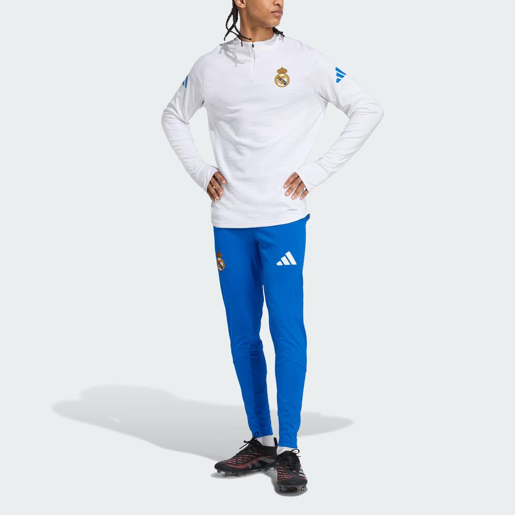 Adidas Real Madrid SS25 Tiro 25 Pro Top Player Edition Quick-Dry Training Slim Fit Long Sleeve Football Shirt Men Tops JP4020