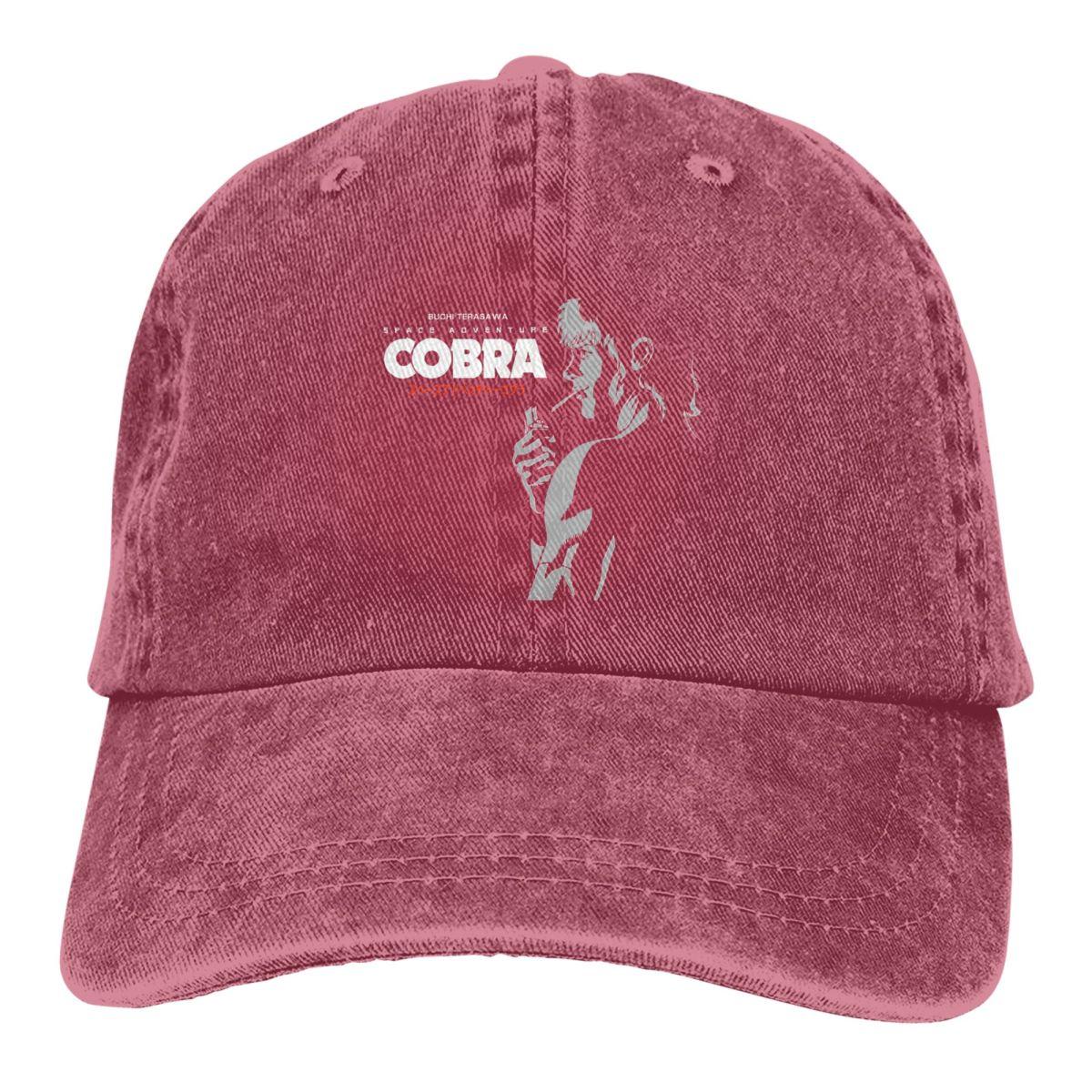 

COBRA ART Space Adventure Cobra Unisex and WoUnisexs Baseball Caps Adjustable Casual Cotton Sun Hats Unisex Dad Hats One Size