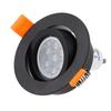 Black White Aluminum Round GU10 MR16 Downlight Adjustable Spot Light Fixture LED Downlight Ceiling Spot Light Frame Indoor