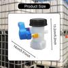 IBC Tote Valve Switch Dn40 for Water Container Heavy Duty Ton Barrel Fittings Replacement Leakproof
