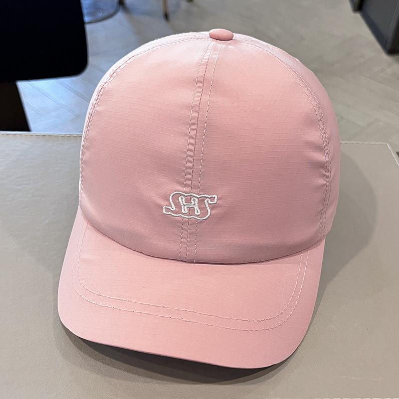 Summer Breathable Quick-Drying Soft Top Men'S And Women'S Short Brim Baseball Cap Spring And Autumn Versatile Fashion Show Face Small Cap