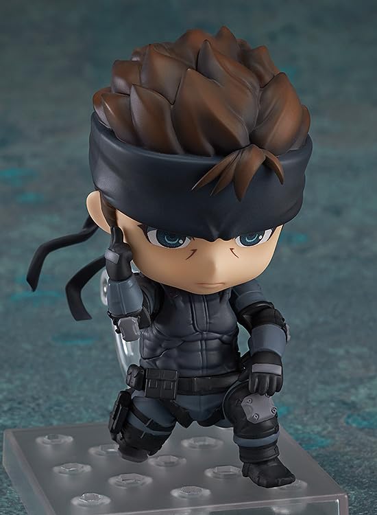 Nendoroid Metal Gear Solid Solid Snake Plastic Painted Movable Figure Secondary Resale Non-scale
