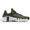 Nike Free Metcon 4 Men's Training Shoes Cargo Khaki White Sequoia Safety Orange CT3886-301