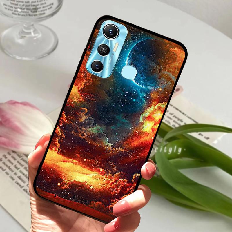 Für Infinix Hot 11 Hülle Coole Mode Wolf Hülle Weiche Silikon Handyhülle Für Infinix Hot 11 Hot11 X662 X662B X689F Hülle Bumper