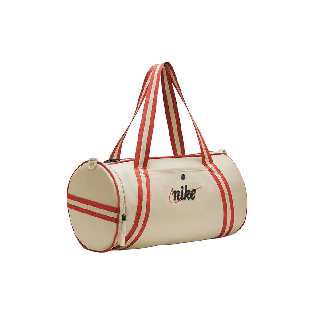 New Nike Fabric Shoulder Bag, Crossbody Bag, Handbag, Gym Bag Unisex Ecru DR6261-113