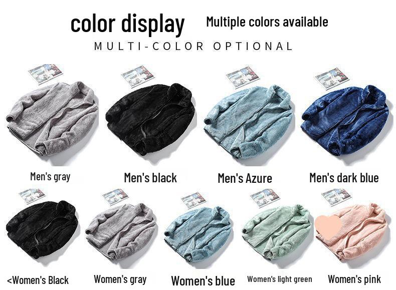 Women's Coral Fleece Stand Collar Jacket - Warm, Thickened, Autumn/Winter, Home or Sports Wear for Middle-Aged Women