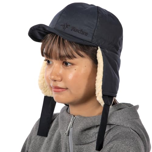 Foxfire 5422104 Unisex Padded Ear Flap Cap, Navy, Medium
