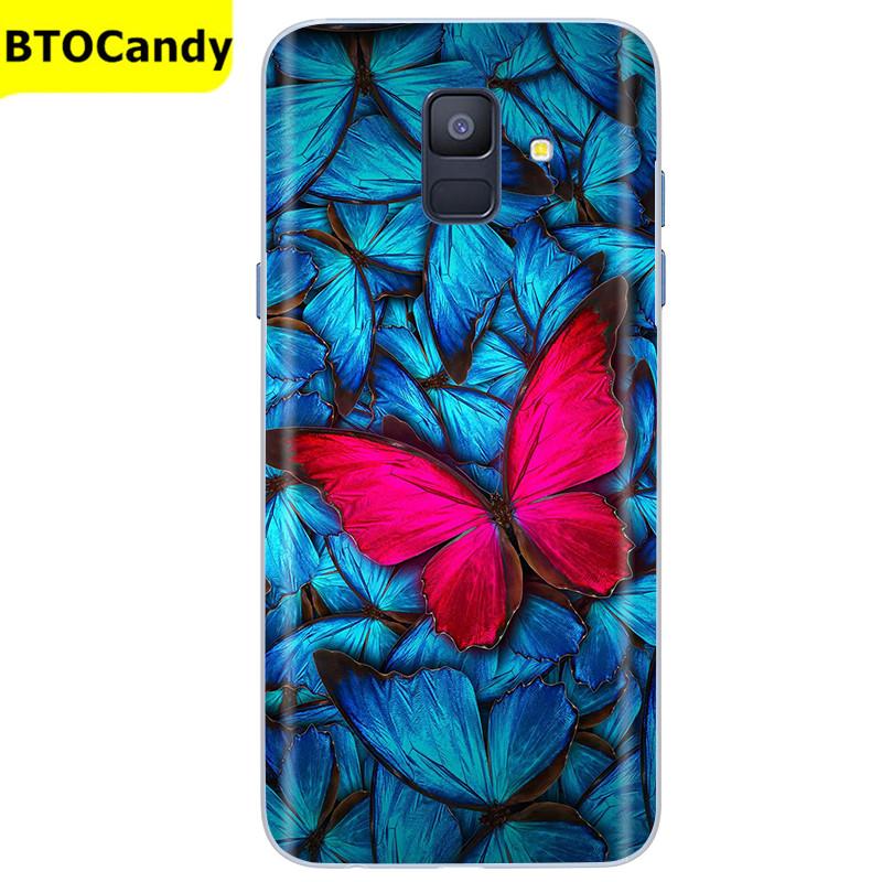 For Samsung Galaxy A6 2018 Silicone Case SIM SM A600 A600F Phone Case For Samsung A6 plus 2018 A605 A605F A6+ A 6 Tpu Case Coque
