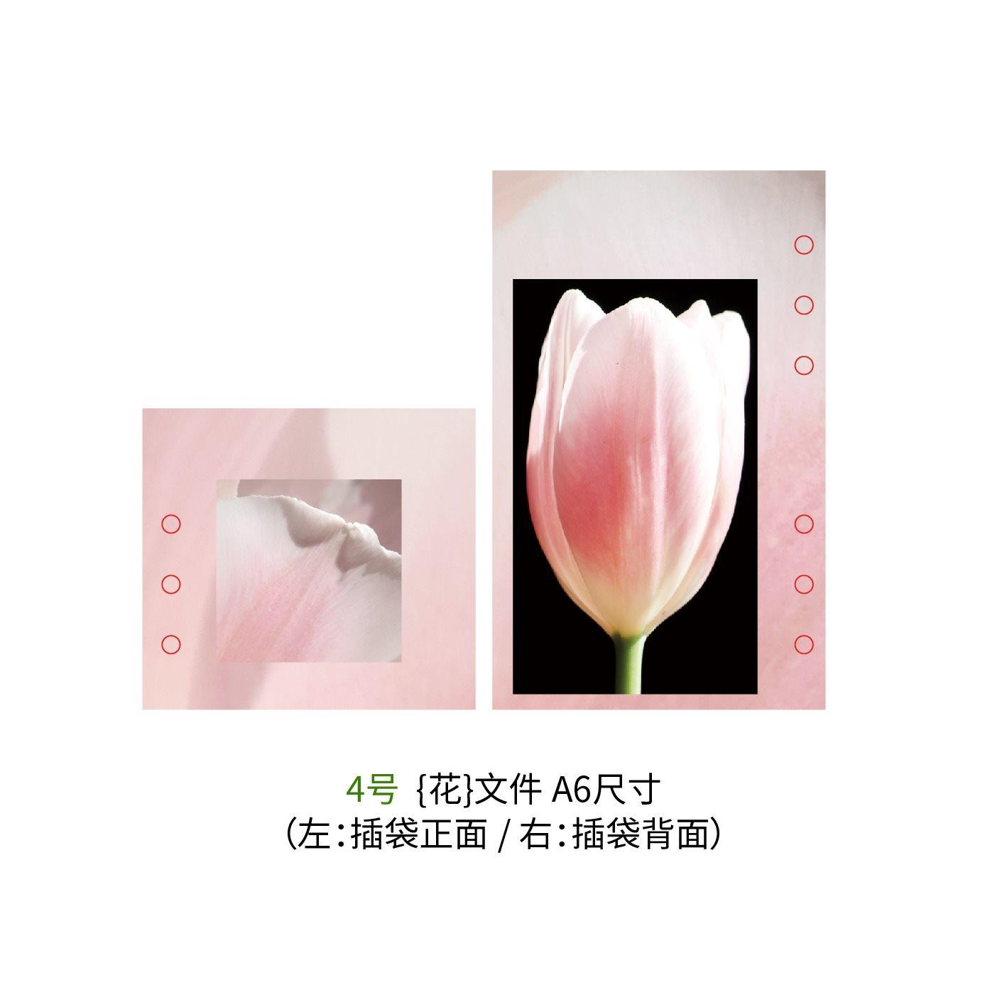 

1pcs Storage folder, loose leaf notebook, accessory partition page, photography collage material