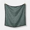 Twill Silk Scarf Woman Cashew Painting Square Scarves Wraps Bandana Small Hijab Silk Foulards Tie Headband Neckerchief 53CM