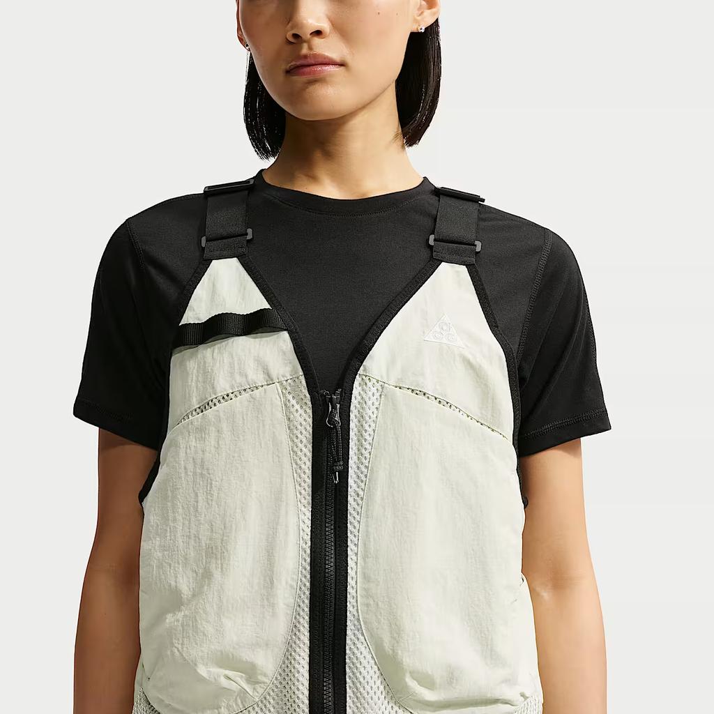 Nike ACG Series Relaxed Layered Solid Color Zip Vest Unisex Vests IM4252-020