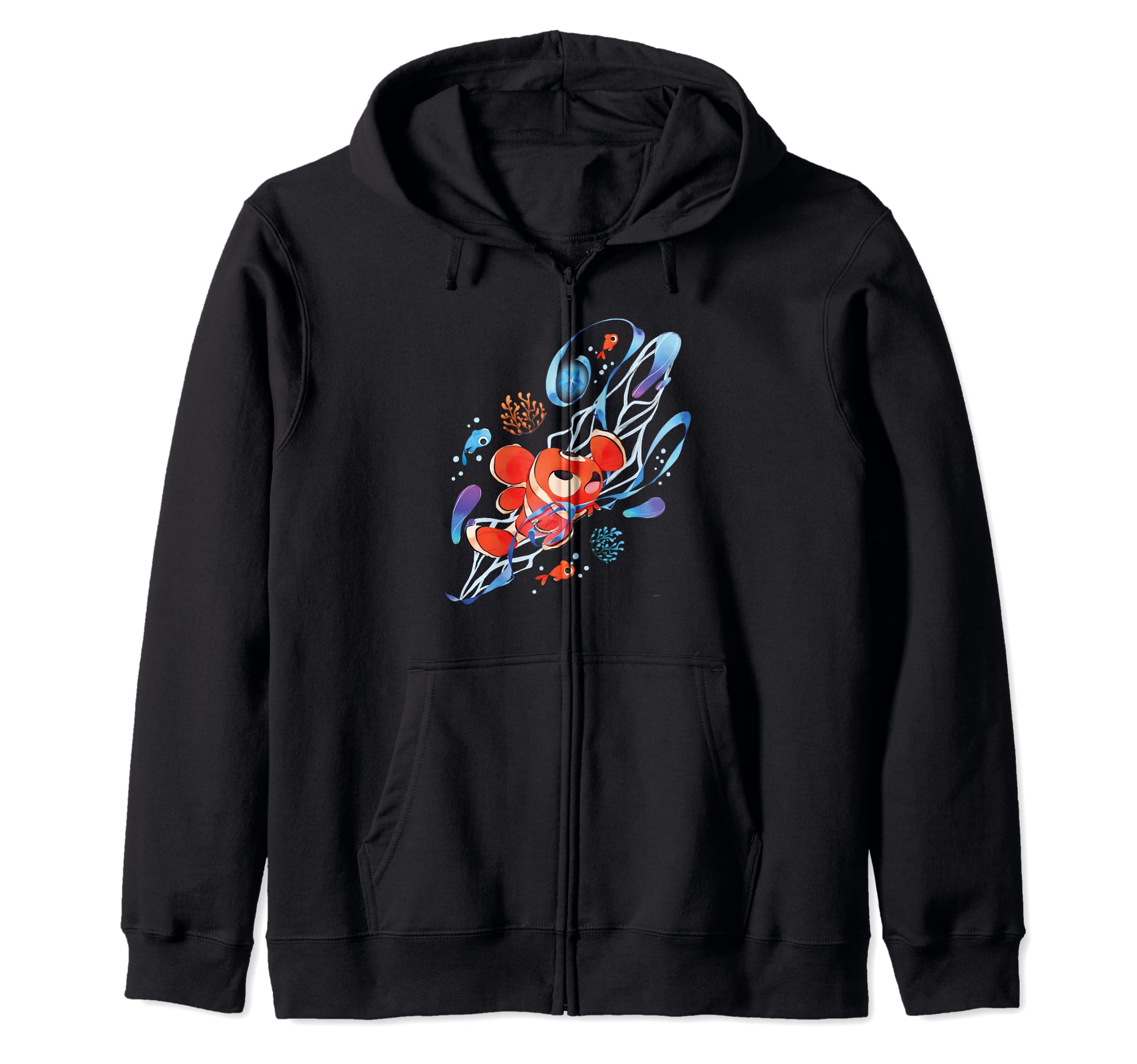 

Disney 100 and Pixar s Finding Nemo Artists Series D100 Zip Hoodie