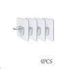 4/10pcs Non-Perforated Divider Bracket Closet Layering Brackets Load Bearing Brackets Shelf Partition Fixing Accessories