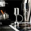 304 Stainless Steel Measuring Cup With Handle Steel Cocktail Jiggers Wine Dispenser Bartender Tools Bar Accessories