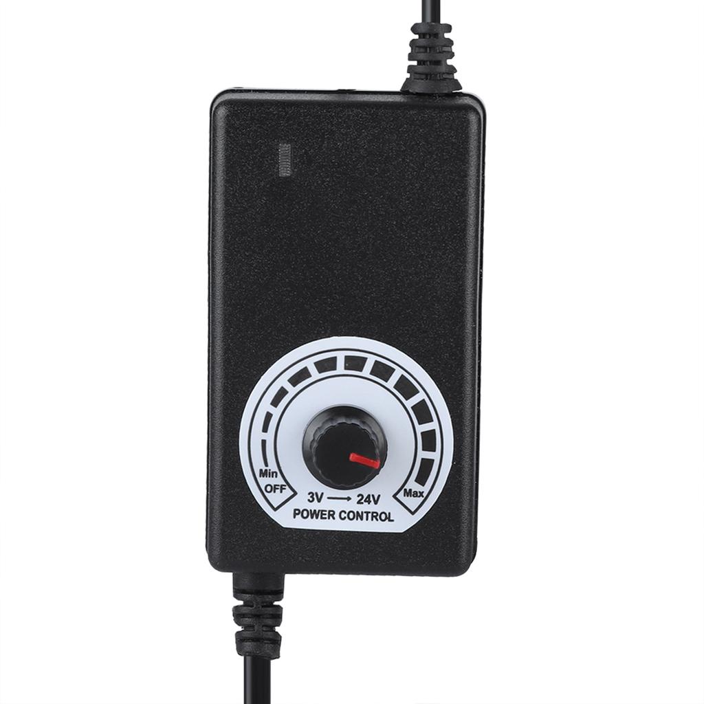 24W 3 24V Power Supply Charger Adapter with LED Display Voltage Regulation