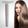 Professional Hair Comb Space Aluminum Stainless Steel Anti  Static Comb Beauty Tools Black02